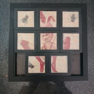 Puzzle Photo Holder Featuring Art from Trevor Brown.